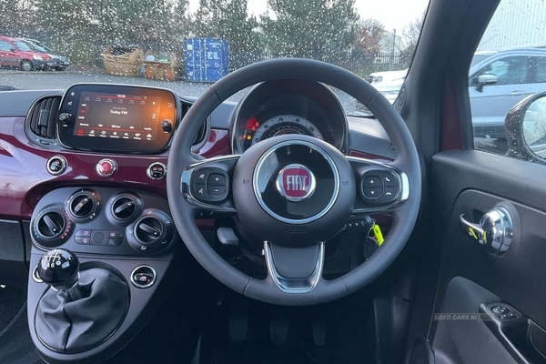 Fiat 500 1.0 Mild Hybrid Lounge 3dr - BLUETOOTH, ISOFIX, TAKE ME HOME in Armagh