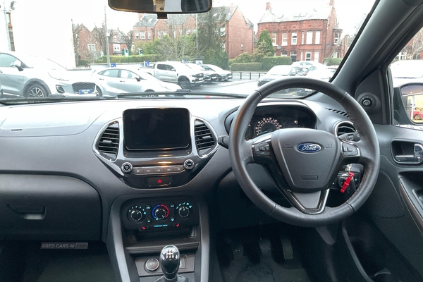 Ford Ka 1.2 85 Active 5dr- Reversing Sensors, Boot Release Button, Cruise Control, Speed Limiter, Voice Control in Antrim
