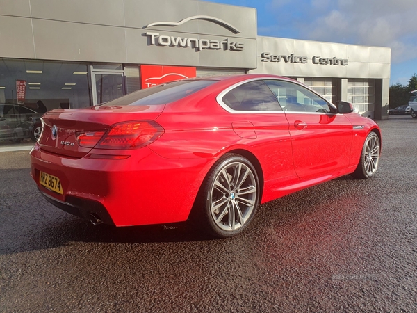 BMW 6 Series 640D M SPORT FULL SERVICE HISTORY FULL LEATHER HEATED SEATS in Antrim