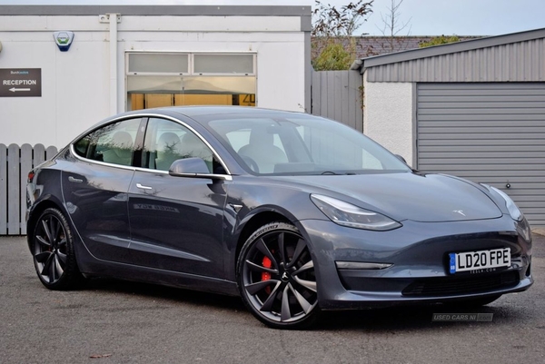 TESLA Model 3 PERFORMANCE AWD 4d 483 BHP **IMMACULATE CONDITION, 1 OWNER** in Down