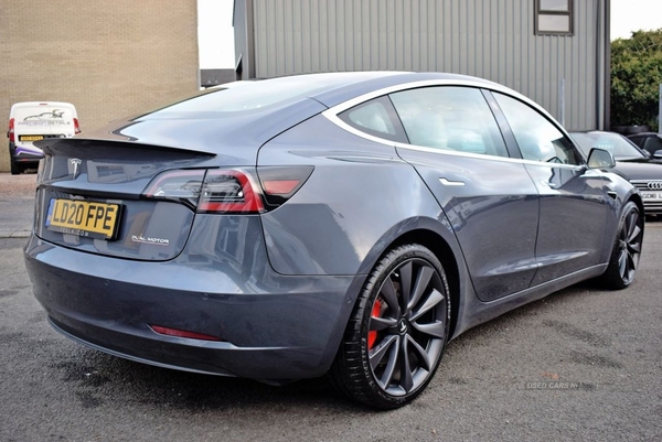 TESLA Model 3 PERFORMANCE AWD 4d 483 BHP **IMMACULATE CONDITION, 1 OWNER** in Down