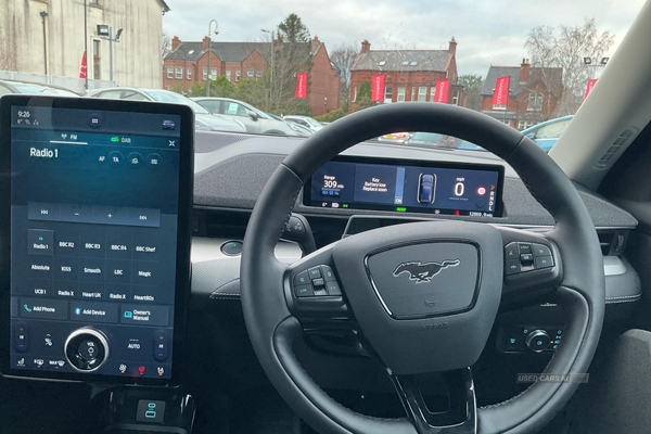 Ford Mustang MACH-E 216kW Extended Range 88kWh RWD 5dr Auto-Panoramic Roof, Reversing Sensors& 360 Degree Camera,15.5 Central Touch Screen, Blind Spot Information System in Antrim