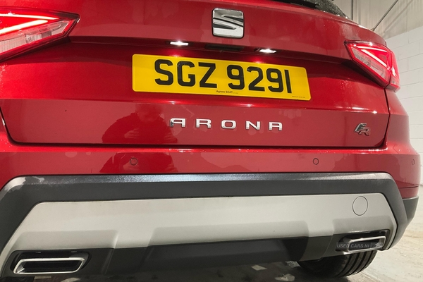 Seat Arona 1.0 TSI 110 FR Sport [EZ] 5dr- Reversing Sensors, Voice Control, Heated Front Seats, Phone Charger Pad, Drive Modes, Red Stitching, Sat Nav in Antrim