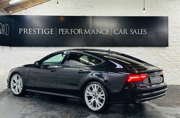 Audi A7 3.0L SPORTBACK TDI QUATTRO BLACK EDITION 5d 268 BHP OVER £3K FACTORY OPTIONS in Derry / Londonderry