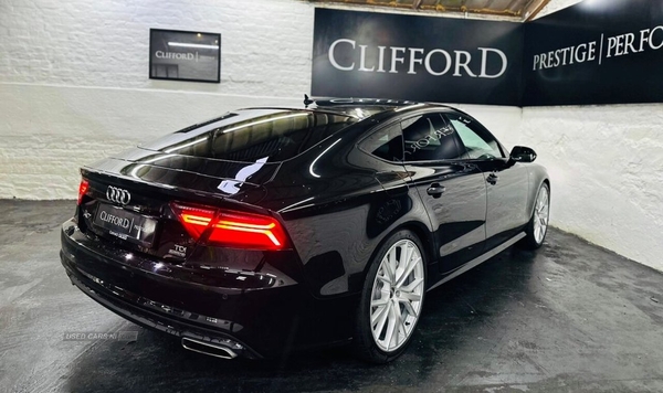 Audi A7 3.0L SPORTBACK TDI QUATTRO BLACK EDITION 5d 268 BHP OVER £3K FACTORY OPTIONS in Derry / Londonderry