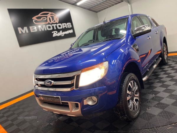 Ford Ranger 2.2 LIMITED 4X4 DCB TDCI 4d 148 BHP in Antrim