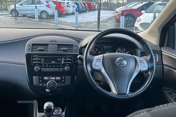 Nissan Pulsar 1.2 DiG-T Acenta 5dr **Full Service History** DUAL ZONE CLIMATE CONTROL, PUSH BUTTON START, BLUETOOTH, AUTO HEADLIGHTS and more in Antrim