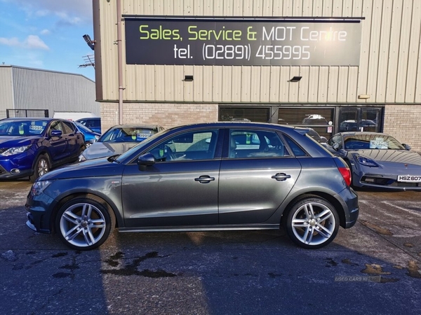 Audi A1 1.4 SPORTBACK TFSI S LINE 5d 122 BHP Part Exchange Welcomed in Down