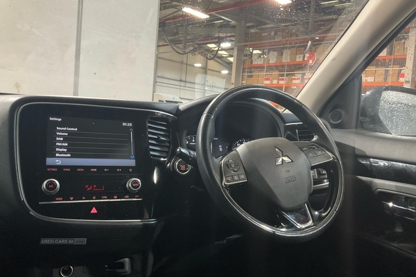 Mitsubishi Outlander 2.0 Design 5dr CVT- Reversing Camera, Start Stop, Cruise Control, Voice Control, Electric Parking Brake, Heated Front Seats in Antrim