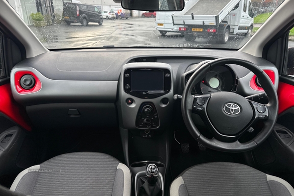 Toyota Aygo 1.0 VVT-i X-Play TSS 5dr - REVERSING CAMERA, BLUETOOTH, CRUISE CONTROL - TAKE ME HOME in Armagh