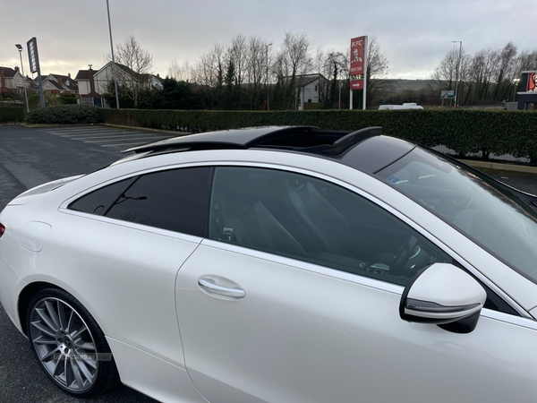 Mercedes-Benz E-Class E220d AMG Line Premium 2dr 9G-Tronic **PAN ROOF 20" UPGRADE ALLOYS ** in Tyrone