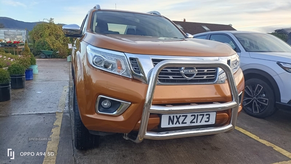 Nissan Navara Double Cab Pick Up Tekna 2.3dCi 190 4WD in Down