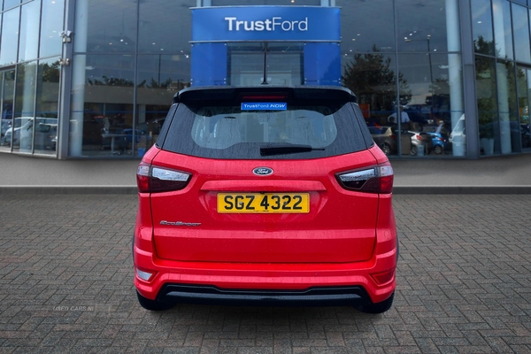 Ford EcoSport 1.0 EcoBoost 125 ST-Line 5dr **1 Previous Owner** REAR CAM, AMBIENT LIGHTING, CRUISE CONTROL, APPLE CARPLAY, SAT NAV, HEATED WINDSCREEN and more in Antrim