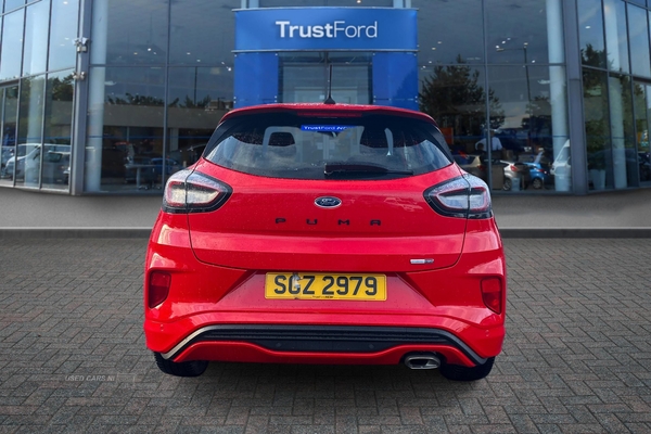 Ford Puma 1.0 EcoBoost Hybrid mHEV ST-Line 5dr - REAR PARKING SENSORS, SAT NAV, BLUETOOTH - TAKE ME HOME in Armagh