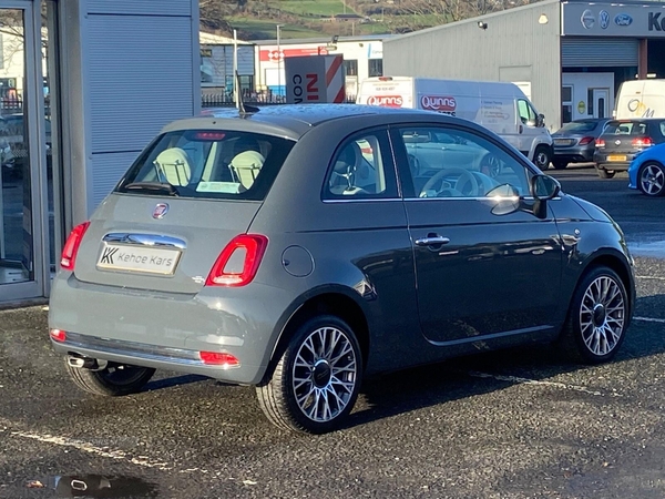 Fiat 500 1.2 Lounge Euro 6 (s/s) 3dr in Down