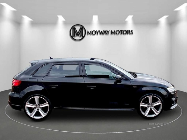 Audi A3 2.0 TDI 35 Black Edition Sportback S Tronic Euro 6 (s/s) 5dr in Tyrone