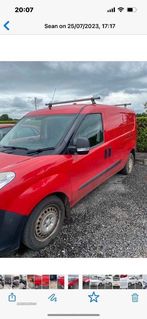 Vauxhall Combo L2 DIESEL in Tyrone