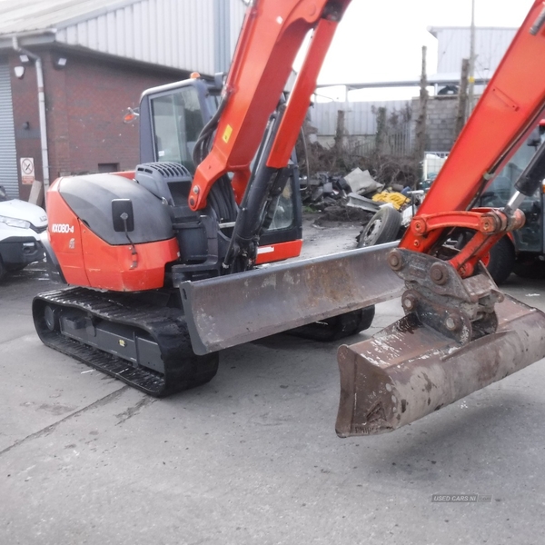 Kubota KX Series 2013 KX08D-4 digger with 3 buckets. in Down