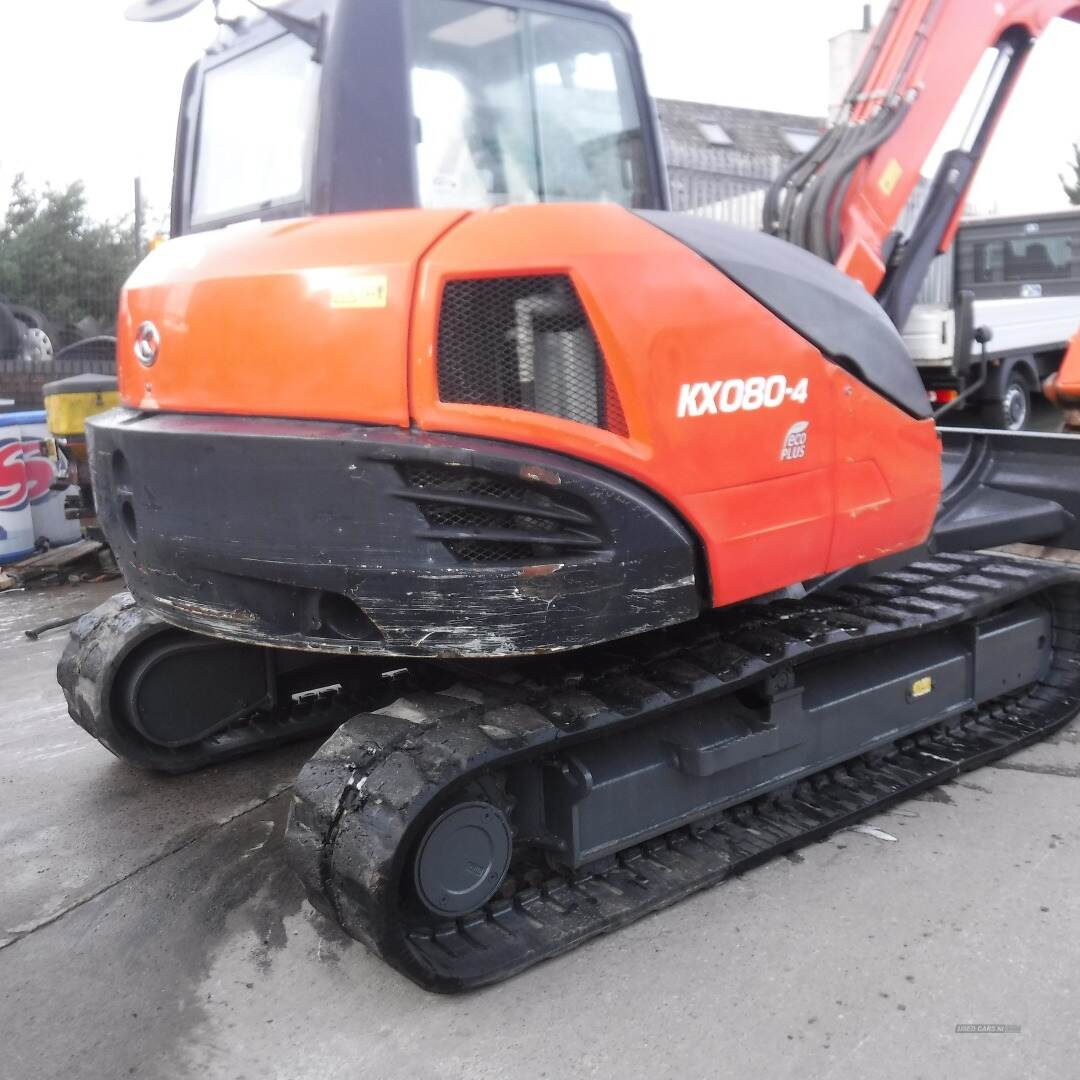 Kubota KX Series 2013 KX08D-4 digger with 3 buckets. in Down