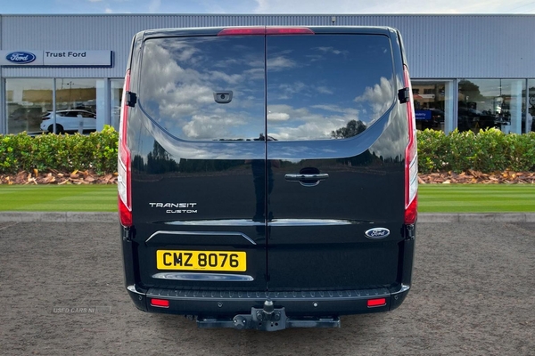 Ford Transit Custom 280 Limited L1 SWB FWD 2.0 EcoBlue 130ps Low Roof, POWER POINT PLUG, STEEL SPARE WHEEL, TRAILER TOW ATTACHMENT in Antrim