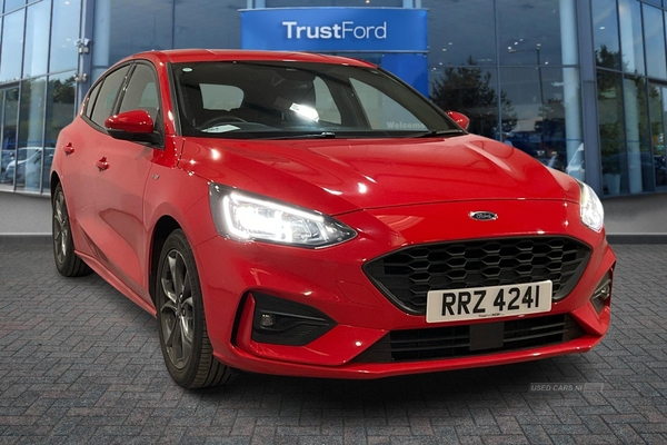 Ford Focus 1.0 EcoBoost 125 ST-Line 5dr- Voice Control, Lane Assist, Cruise Control, Speed Limiter, Start Stop in Antrim