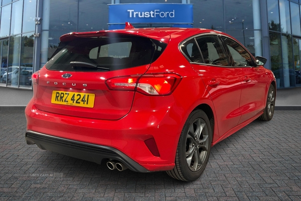 Ford Focus 1.0 EcoBoost 125 ST-Line 5dr- Voice Control, Lane Assist, Cruise Control, Speed Limiter, Start Stop in Antrim