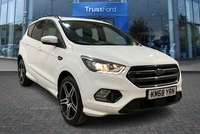 Ford Kuga 1.5 TDCi ST-Line 5dr Auto 2WD- Front & Rear Parking Sensors, Cruise Control, Park Assistance, Electric Parking Brake, Voice Control, Red Stitching in Antrim