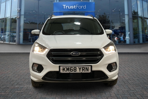 Ford Kuga 1.5 TDCi ST-Line 5dr Auto 2WD- Front & Rear Parking Sensors, Cruise Control, Park Assistance, Electric Parking Brake, Voice Control, Red Stitching in Antrim