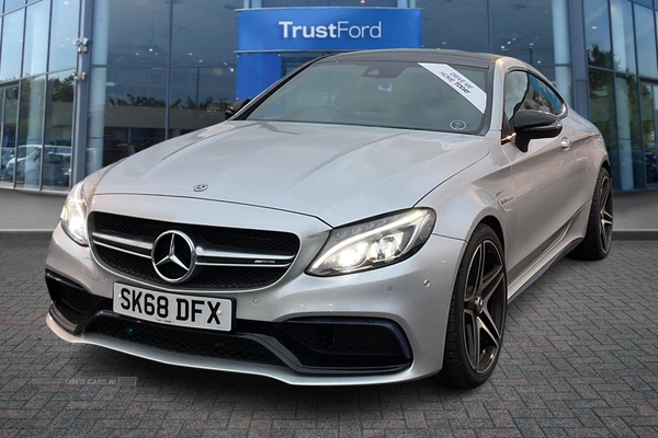 Mercedes-Benz C-Class C63 Premium 2dr 476 BHP- Front & Rear Parking Sensors, Panoramic Sunroof, Full Leather Heated Electric Front Seats, Cruise Control in Antrim