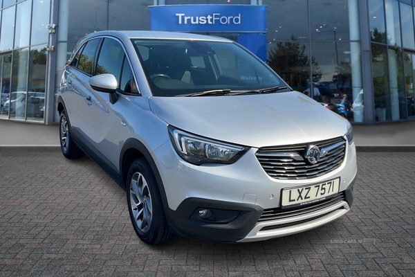 Vauxhall Crossland X 1.6 Turbo D [120] Tech Line 5dr- Front & Rear Parking Sensors, Isofix, Touch Screen, Cruise Control, Start Stop, Lane Assist, Bluetooth in Antrim