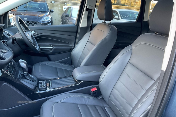 Ford Kuga 1.5 EcoBoost 182 Titanium X 5dr Auto, Apple Car Play, Android Auto, AWD, Parking Sensors, Glass Roof, Full Leather Interior, Heated Seats in Derry / Londonderry