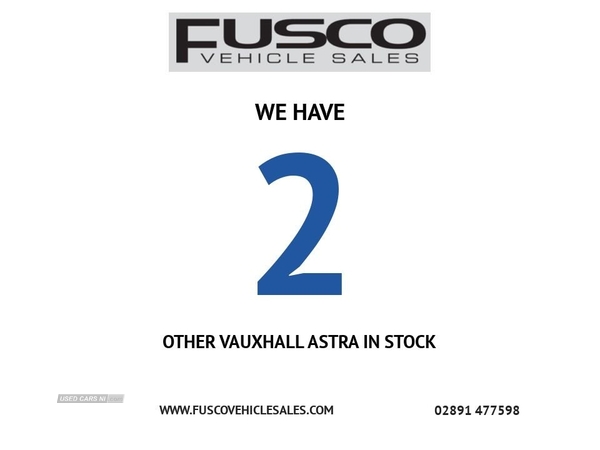 Vauxhall Astra 1.6 TECH LINE NAV CDTI ECOTEC S/S 5d 109 BHP SAT NAV, CRUISE CONTROL in Down