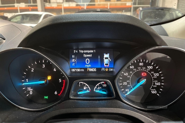 Ford Kuga 1.5 TDCi Titanium 5dr Auto 2WD- Reversing Sensors, Electric Parking Brake, Cruise Control, Voice Control, Bluetooth, Start Stop in Antrim