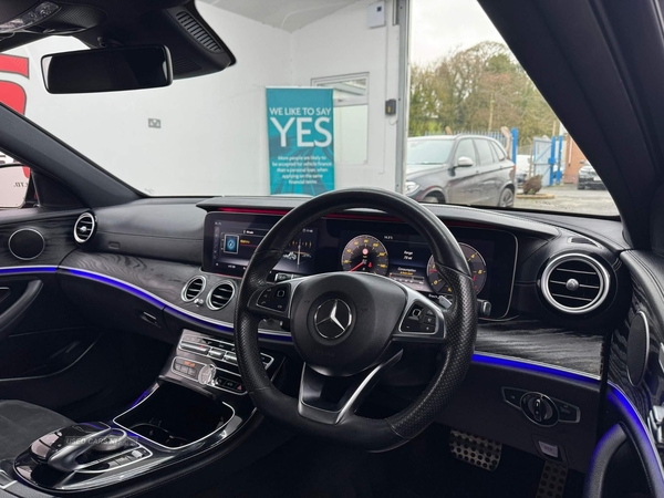 Mercedes-Benz E-Class 2.0 E220d AMG Line (Premium) G-Tronic+ Euro 6 (s/s) 4dr in Tyrone