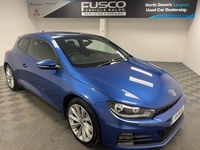 Volkswagen Scirocco 2.0 GT TDI BLUEMOTION TECHNOLOGY 2d 150 BHP 7 SERVICE STAMPS, BLUETOOTH in Down
