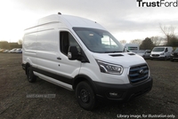 Ford E-TRANSIT 350 Trend 1 SPD AUTO L3 H3 LWB High Roof 68KWH Battery 135KWH 184PS RWD, AIR CONDITIONING, DIGITAL REAR VIEW MIRROR, PRO POWER ONBOARD in Antrim
