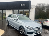 Mercedes-Benz C-Class C220d AMG Line 5dr 9G-Tronic in Down