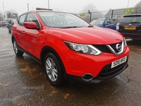 Nissan Qashqai 1.2 ACENTA DIG-T SMART VISION 5d 113 BHP Low Mileage in Down