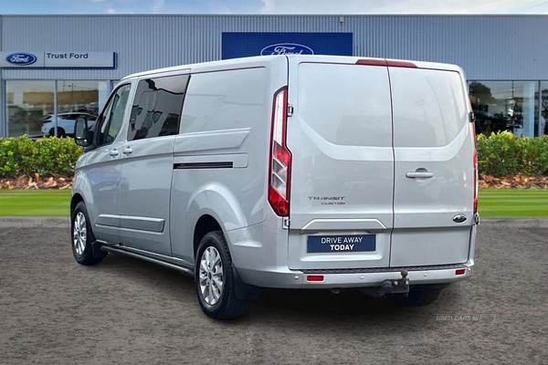 Ford Transit Custom 320 Limited L2 LWB Double Cab In Van Die 2.0 EcoBlue 130ps Low Roof, CRUISE CONTROL, AIR CON in Antrim