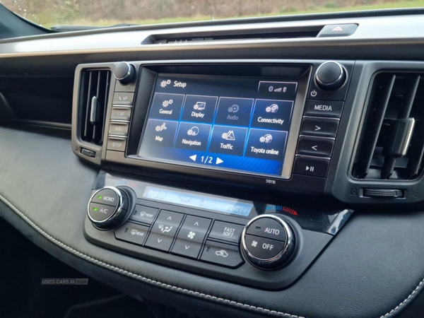 Toyota RAV4 2.5 VVT-h Icon CVT 4WD Euro 6 (s/s) 5dr (Safety Sense, Nav) in Antrim