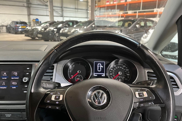 Volkswagen Golf SV 1.6 TDI 115 Match 5dr- Heated Front Seats, Front & Rear Parking Sensors, Proximity Alarm, Cruise Control in Antrim