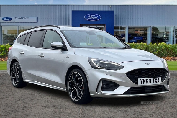 Ford Focus 1.5 EcoBoost 182 ST-Line X 5dr- Front & Rear Parking Sensors & Camera, Heated Front Seats & Wheel, Heads Up Display, Park Assistance in Antrim