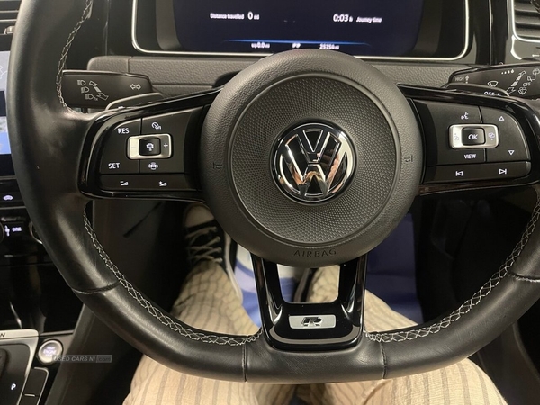 Volkswagen Golf 2.0 R TSI 4MOTION DSG 5d 296 BHP SAT NAV, CRUISE CONTROL in Down