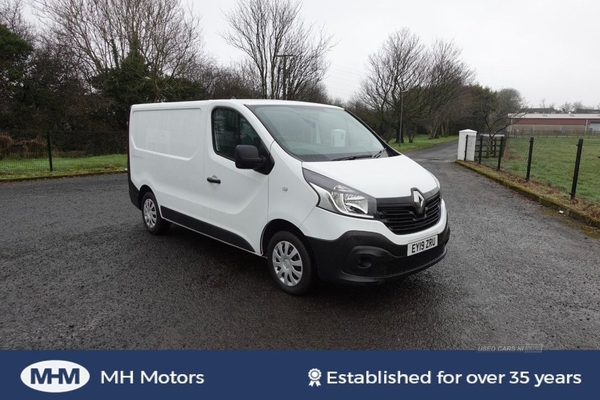Renault Trafic 1.6 SL27 BUSINESS DCI 120 BHP ONLY ONE PREVIOUS OWNER / 2 KEYS in Antrim
