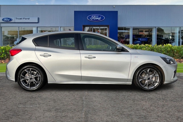 Ford Focus 1.0 EcoBoost 125 ST-Line Edition 5dr Auto - FRONT+REAR SENSORS, SAT NAV, KEYLESS GO, CRUISE CONTROL, APPLE CARPLAY, LANE KEEPING AID and much more in Antrim