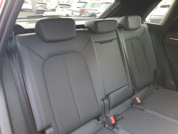 Audi Q3 TDI S LINE COMFORT & SOUND PACK 19IN ALLOYS PRIVACY GLASS PARKING SENSORS HEATED SEATS VIRTUAL COCKPIT AUDI FSH NAVIGATION HDD in Antrim