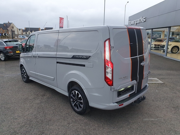 Ford Transit Custom 320 SPORT L2H1 PV ECOBLUE 170BHP XENON HEADLIGHTS FULL LEATHER HEATED SEATS REV CAM POWER INVERTER GREY MATTER SPECIAL PAINT LED LOAD AREA LIGHTS LWB in Antrim