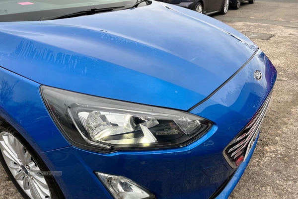 Ford Focus 1.5 EcoBlue 120 Titanium 5dr- Front & Rear Parking Sensors, Heated Front Seats, Cruise Control, Speed Limiter, Apple Car Play, Lane Assist in Antrim