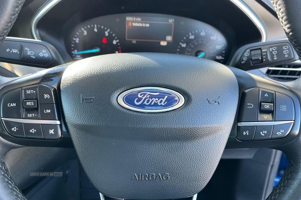 Ford Focus 1.0 EcoBoost 125 Titanium 5dr - FRONT+REAR SENSORS, HEATED FRONT SEATS, SAT NAV, CRUISE CONTROL, KEYLESS GO, APPLE CARPLAY and more in Antrim