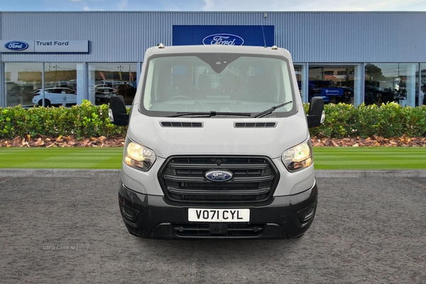 Ford Transit 350 Leader L4 ELWB Double Cab Dropside RWD 2.0 EcoBlue 130ps, DRW, SAT NAV, AIR CON, CRUISE CONTROL, AUTO LIGHTS in Derry / Londonderry